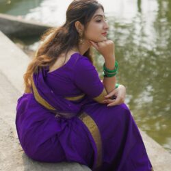 Maheshwari Silk Cotton Saree