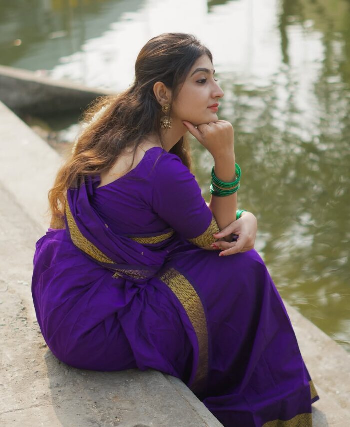 Maheshwari Silk Cotton Saree