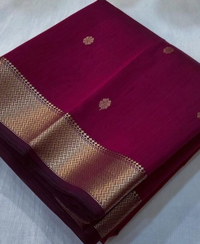 Maheshwari Silk Cotton Saree