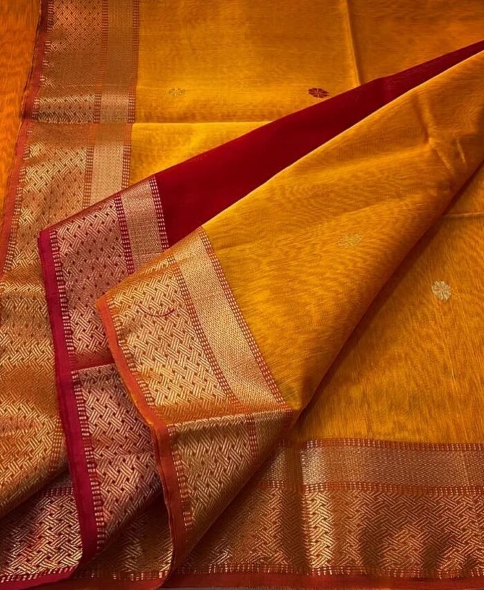 Maheshwari Silk Cotton Saree