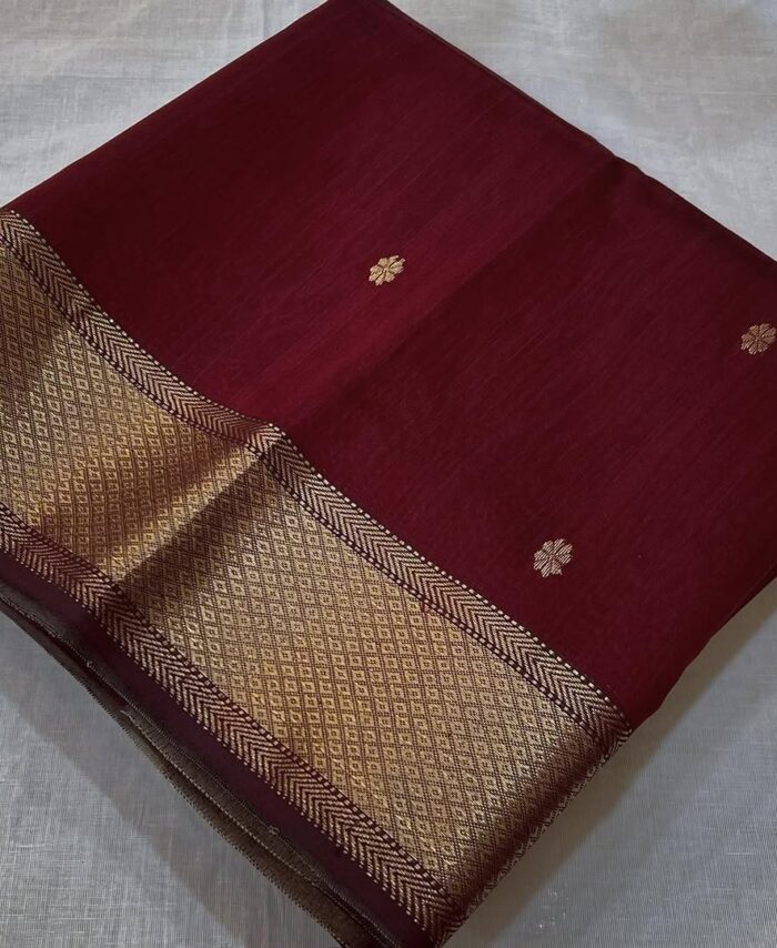 Maheshwari Silk Cotton Saree