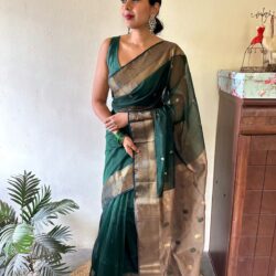 Maheshwari Silk Cotton Saree