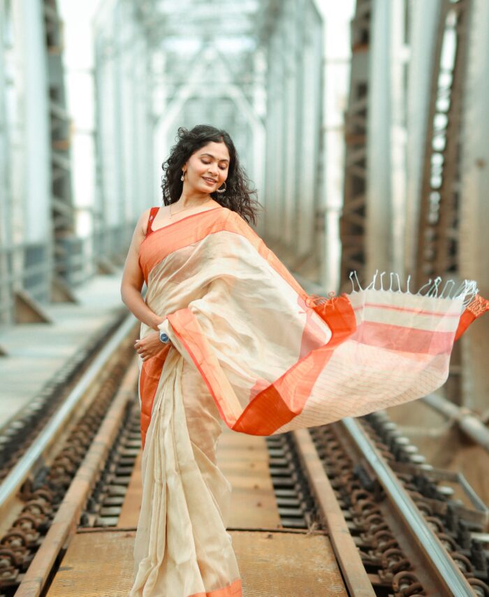 Maheshwari Silk Cotton Saree