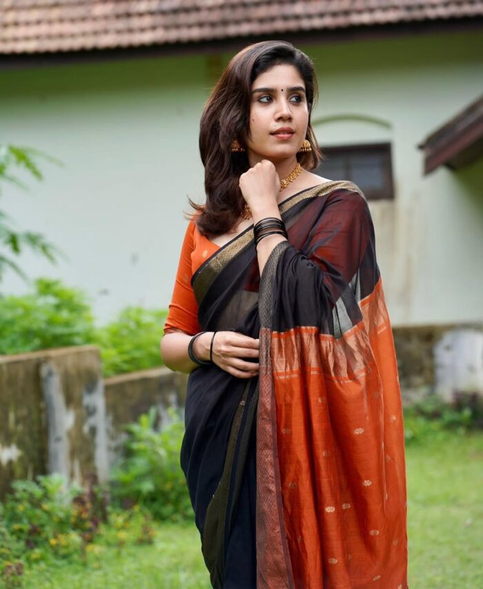Maheshwari Silk Cotton Saree