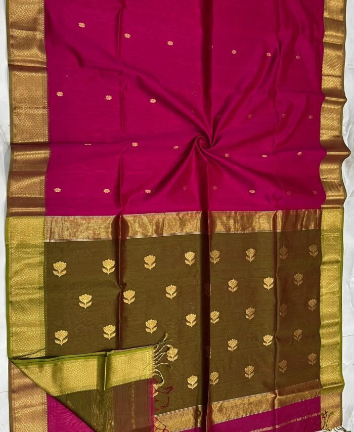 Maheshwari Silk Cotton Saree