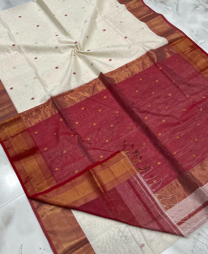 Maheshwari Silk Cotton Saree