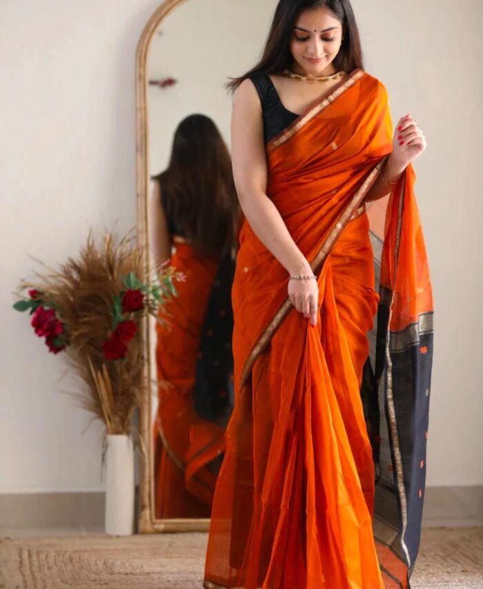 Maheshwari Silk Cotton Saree