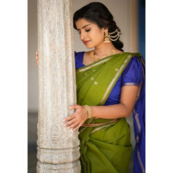 Maheshwari Handloom Silk Cotton Saree