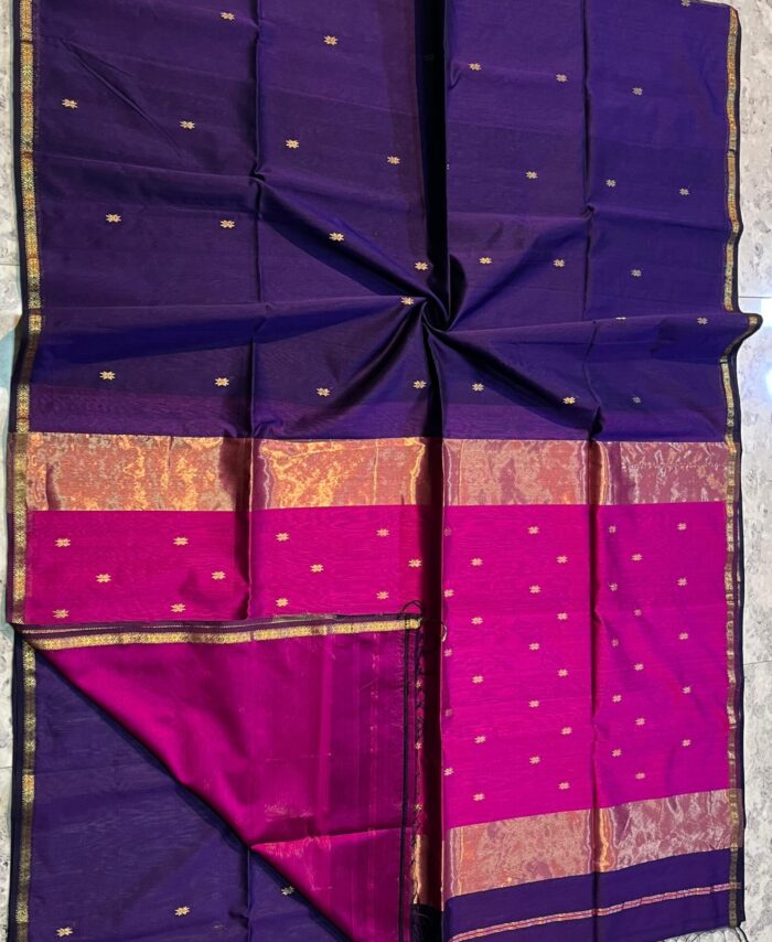 Maheshwari Handloom Silk Cotton Saree