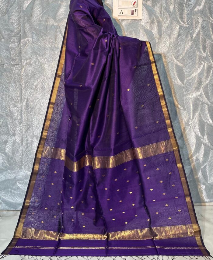 Maheshwari Handloom Silk Cotton Saree