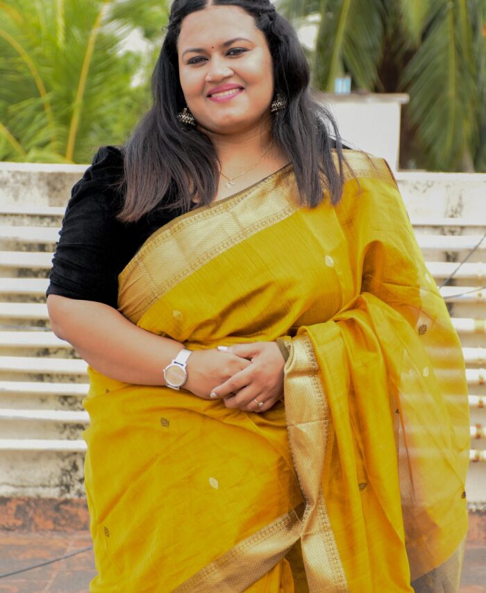 Maheshwari Handloom Silk Cotton Saree