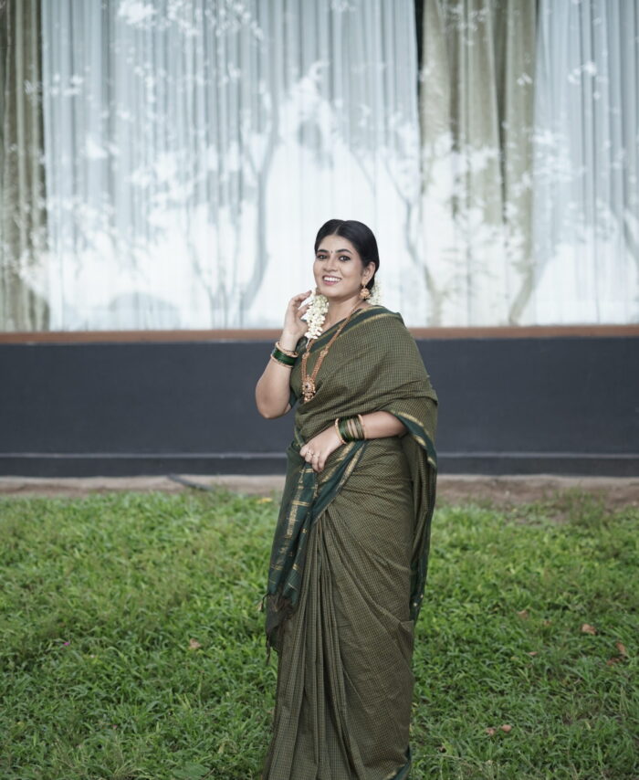 Kattam Cotton Silk Saree