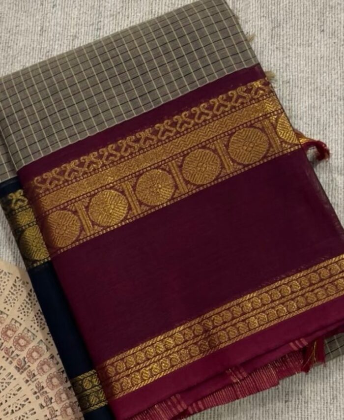 Kanchi Cotton Saree