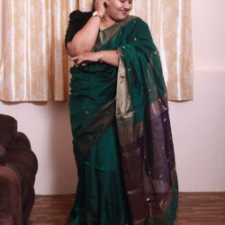 Maheshwari Handloom Silk Cotton Saree