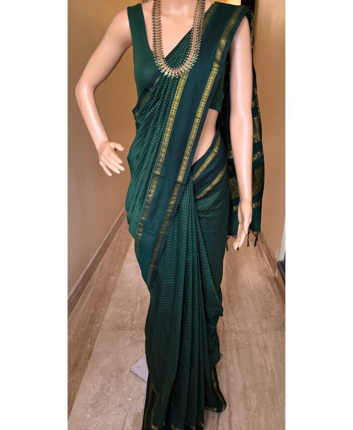 Vintage Semi Silk kattam cottonsilk sarees