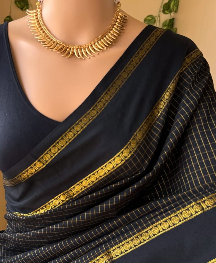 Vintage Semi Silk kattam cottonsilk sarees