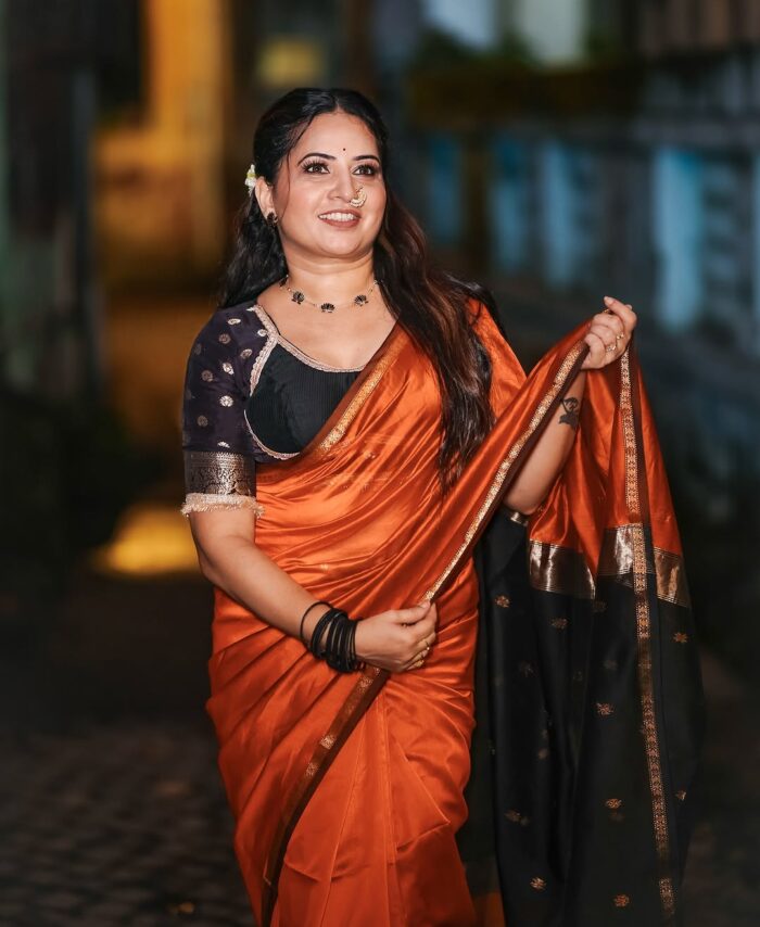 Maheshwari Silk Cotton Saree