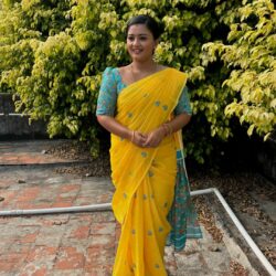Linen Cotton Saree