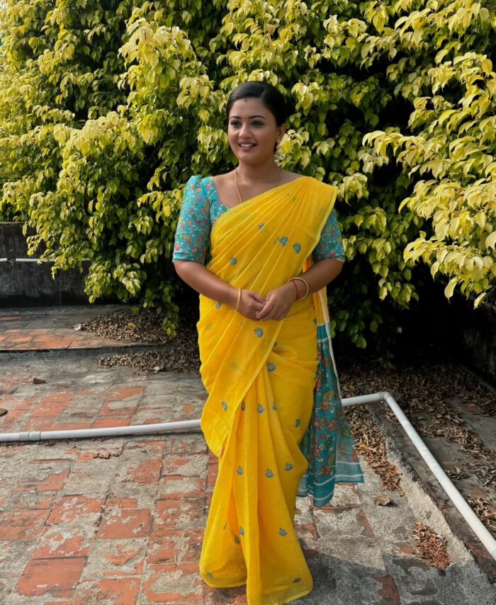 Linen Cotton Saree